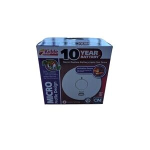 KIDDE 10 Year Battery i1040 MICRO PROFILE IONIZATION SMOKE DETECTOR ALARM SENSOR